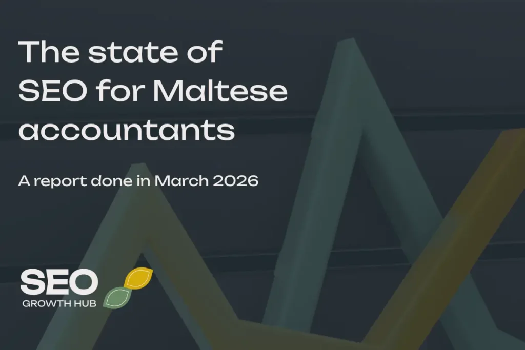 The state of SEO for Maltese accountants - Blog Post Featured Image